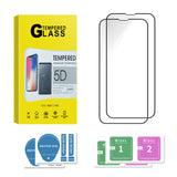Film trempé  iPhone14 pro  2PCS  Forte résistance aux empreintes digitales  Haute définition  Résistant aux rayures et à l'abrasion