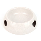 Bol pour animaux de compagnie, bol simple, grand bassin à boire pour chat, 19.5x25.3x7.8cm, bol pour chien, bol de nourriture