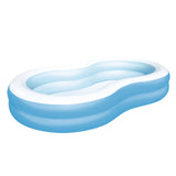 Piscine 262 x 159 x 46 cm Matériau en PVC Convient à tous les âges Facile à vider Indispensable pour les loisirs familiaux estivaux