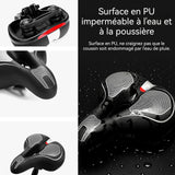 Selle de vélo 720g Gel respirant creux Absorbant les chocs Résistant à l'abrasion PU Résistant à l'eau 3.selle vélo confort