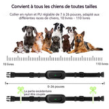 Collier de dressage pour chien avec télécommande à affichage numérique 3modes IPX7étanche réglable collier anti aboiement chien