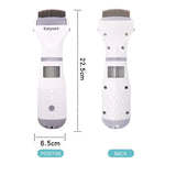 Éliminateur de poux électrique peigne pour chat et chien éliminateur de poux pour animaux de compagnie brosse à poils de chat
