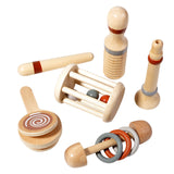 Instruments de musique 5 pcs Hochet à main instrument de musique jouet éducatif pour la petite enfance instrument de musique enfant