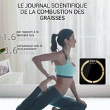 Balance avec 34 éléments de surveillance santé avec affichage LCD prise en charge l'utilisation de l'application intelligent balance