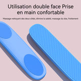 Brosse Dos Douche 206x16x50mm Nettoyage en profondeur Les deux côtés disponibles et Matériaus sûr Confortable Brosse de Bain