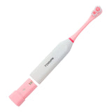 Brosse à dents électrique pour animaux - T'CHOUPIN - Convient aux chats et aux chiens - Soies douces - Tête de brosse remplaçable