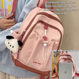 Sac à dos scolaire 34x23x10cm niche design original cartable d'étudiant simple mode frais mini loisirs petits sacs à dos cartable