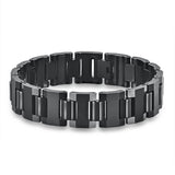 Bracelet homme en acier tungstène Bracelet céramique en acier titane Bracelet unisexe Bracelet homme Bracelet sport