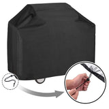 Housse BBQ  Imperméable 145*61*117 cm Tissu Oxford Extérieur Housse  anti-poussière Tissu Protection solaire Housse de four Tissu