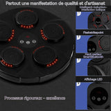 Machine Boxe Musicale entraîneur Boxe Musical Bluetooth Intelligent avec lumières LED pour l'entraînement réaction Machine de boxe