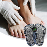 Masseur de pieds 15 modes Facile à utiliser Affichage numérique Utilisant la technologie EMS Rechargeable par USB Matériau sûr