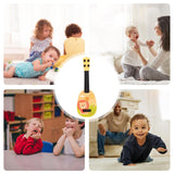Ukulélé 36x12cm ukulélé enfant jouet éducatif de simulation guitare jouable mini guitare intéressant modèle dessin animé animalier