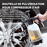 Pulvérisateur de mousse 2L domestique de voiture en forme d'éventail type de mousse transparente pulvérisateur manuel de mousse