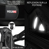 Gilet moto veste armure moto blouson motard gilet protection équipement de moto protection de poitrine et de dos gilet cycliste
