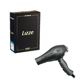 Lizze sèche-cheveux 2600W 220V noir séchage rapide température constante soins capillaires professionnel ion style sèche-cheveux