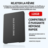 SSD 512GB vitesse de lecture jusqu'à 500MB/s SSD interne compatible avec ordinateur bureau pour les gamers et professionnels SSD