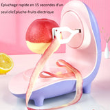 ÉPlucheur de pommes usb épluchage rapide en 15 seconde machine à éplucher en ABS éplucheur de fruits éplucheur électrique de pomme