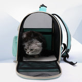 Sac à dos portable pour animaux de compagnie Imperméable au soleil et respirant Grand sac à bandoulière pour animaux de compagnie