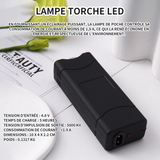 Lampe torche led rechargeable torche multifonctionnelle pour femmes taille compacte protégez votre sécurité partout et à tout moment