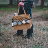 Sac de rangement pour le camping Boîte ouverte pliante pour l'extérieur Sac fourre-tout Sac à provisions Boîte ouverte pliante