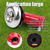 Renvoi d'angle debroussailleuse 26mm rond de 9 dents tête d'engrenage debroussailleuse universelle pour diverses outils de jardin
