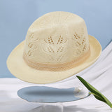 hapeau de plage vintage tricoté 60cm chapeau de protection solaire Idéal pour la plage la pêche la randonnée et au jardinage