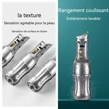 oupe ongles 12x70x18mm Ouverture de 7,5 mm Coupe-ongles portable en forme de coca avec de grands trous et coupe-ongles coudés