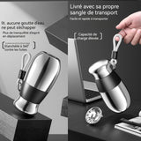 Gobelet isotherme 500ml Bouteille isotherme  Tasse à eau de bureau portable haut gamme avec couvercle de tasse entièrement enveloppé