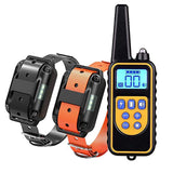 collier de dressage Portée de 800 mètres vibration et signal sonore arrêt des aboiements choc électrique convient aux chiens