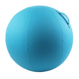 Ballon de yoga chaise de ballon de yoga avec housse ballon de yoga diamètre 75cm ballon de fitness soulage les maux de dos bleu ciel