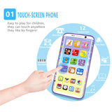 Éducation précoce apprentissage multifonctionnel téléphone portable chargement jouet chanson écran téléphone portable