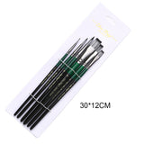 Art Wooden Oil Paintbrush Set Student Art Painting Watercolour Brushes 6pcs Nylon Hair Watercolour Brushes Set