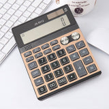 Calculatrice électronique 202x152x45MM  Affichage clair  Grand écran  Fonction vocale Calculatrice de bureau Calculatrice solaire
