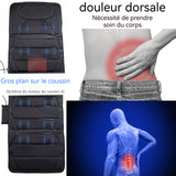 Tapis de massage 168x58cm coussin chaise de massage pour tout le corps chauffage du cou de la taille et des épaules pour la maison