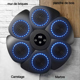 Machine de boxe 40x40x4cm machine de boxe musicale machine de boxe pour enfants machine de boxe réaction trainer home boxing target