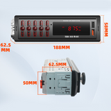 Autoradio Bluetooth double USB pour voiture Lecteur MP3 Bluetooth pour voiture Récepteur radio pour voiture Stéréo pour voiture
