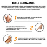 Accelerateur de bronzage 150ml activateur de bronzage avec vitamines E bronzage intense huile gel de bronzage pour banc solaire