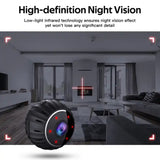 Caméra de surveillance haute définition 1080P Usage domestique Vision nocturne infrarouge Surveillance de la sécurité Sans fil