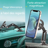 Rotatable car magnetic phone holder 6,3x9,8cm magnetic car phone holder magnétisme très puissant rotation réglable sur 360 degrés