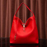 Rétro nouveau motif de galets de grain portable unique épaule pu grande capacité sac aisselle femmes sac mode boulette sac à dos