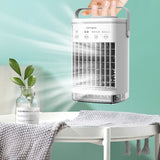 Ventilateurs de refroidissement   Quatre vitesses  Lumière d'ambiance à sept couleurs Refroidissement efficace  Mini refroidisseur