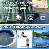 Nettoyeur haute pression sans fil 6en1 nettoyeur haute pression pistolets à eau haute pression à batt 5m tuyau et buse d'extension