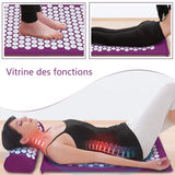 Coussin de massage  Yoga  Massage  Acupuncture  Relaxation musculaire  Exercice en salle  Avec oreiller 65cm*40cm