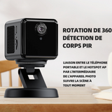 Caméra surveillance WiFi intérieure vidéo HD 1080p camera WiFi détection de mouvements Interieur caméra de surveillance sans fil