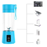 Presse-agrumes électrique à six lames Tasse à jus portable sans fil Tasse à jus domestique rechargeable par USB