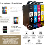 Cartouche d'encre Cartouche d'imprimante 603XL 603 T603XL compatibles avec cartouche d'encre couleur cartouche de remplacement
