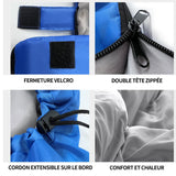 Sac de couchage 210x75cm sac de couchage adult chaud léger avec un sac de compression sleeping bag en plein air camping randonnée
