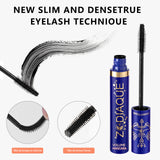 Mascara 10 ml étanche à l'eau longue durée et naturel ne tache pas et ne s'enroule pas tête de brosse fine épais et long mascara