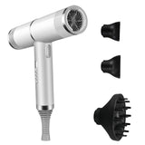 Sèche-cheveux 25 cm Température constante intelligente Moteur haute vitesse et silencieux Buse multifonction Sèche-cheveux ionique