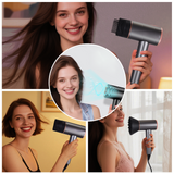 Sèche-cheveux 13 x 28 cm 3200 W Température constante intelligente Plus de 30 millions d'ions négatifs Sèche-cheveux professionnel